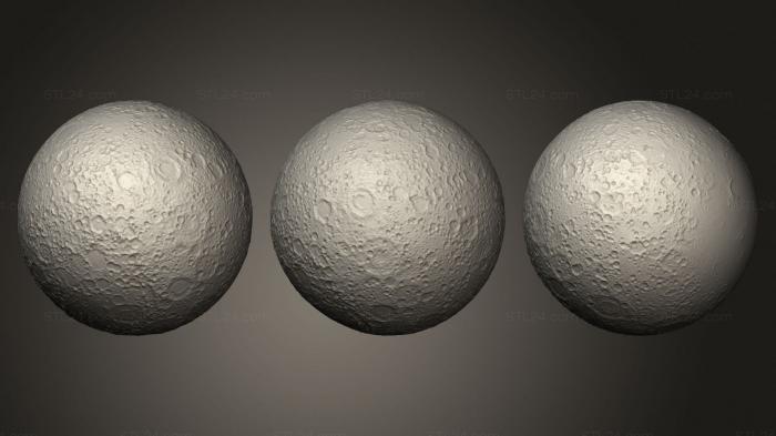 Figurines simple (Moon, STKPR_2122) 3D models for cnc